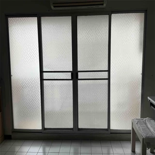 LOOK NOW ฟิล์มกระจกบ้าน สติกเกอร์กระจก ฟิล์มสูญญากาศ สติ๊กเกอร์ติดกระจก pvc วอลเปเปอร์ติดกระจก