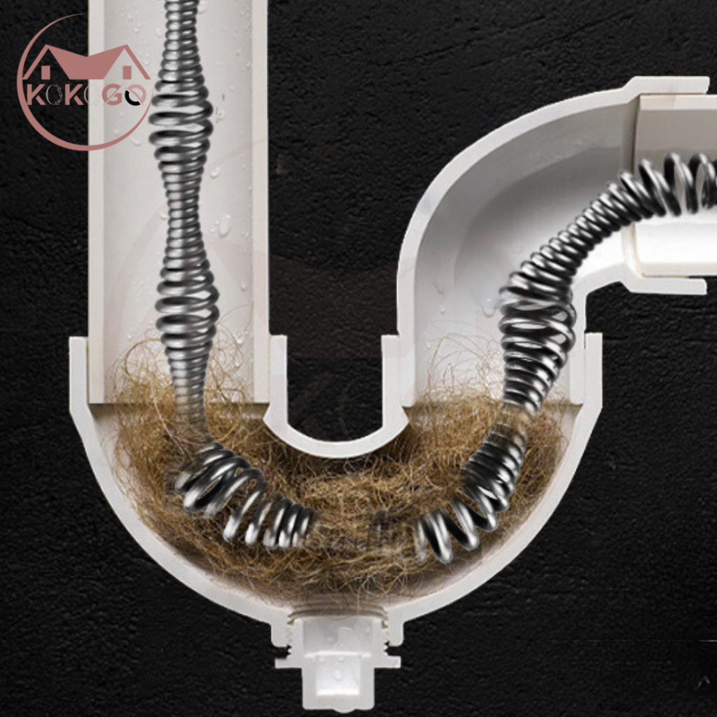 งูเหล็กทะลวงท่อตัน แก้ปัญหาท่อตัน มีให้เลือกความยาว2ขนาด 5เมตร และ 10เมตร ใช้งานง่าย พร้อมส่ง - รูปที่ 2