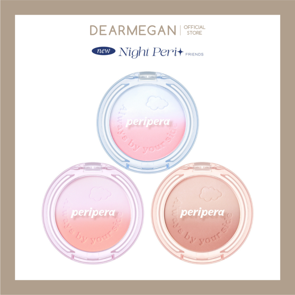 PERIPERA PURE BLUSHED CUSTOM CHEEK บลัชออน