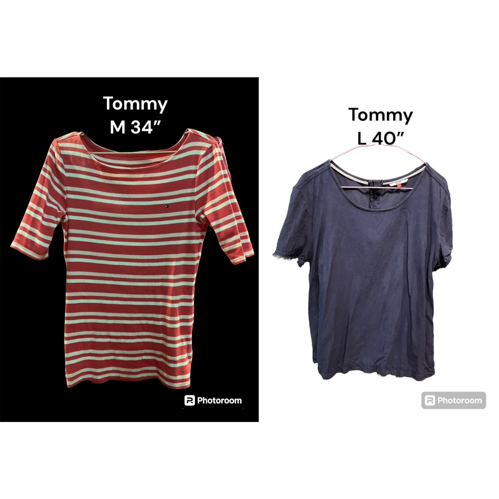 เสื้อยืด คละแบรนด์ มือสอง สภาพดี  Tommy  Disney