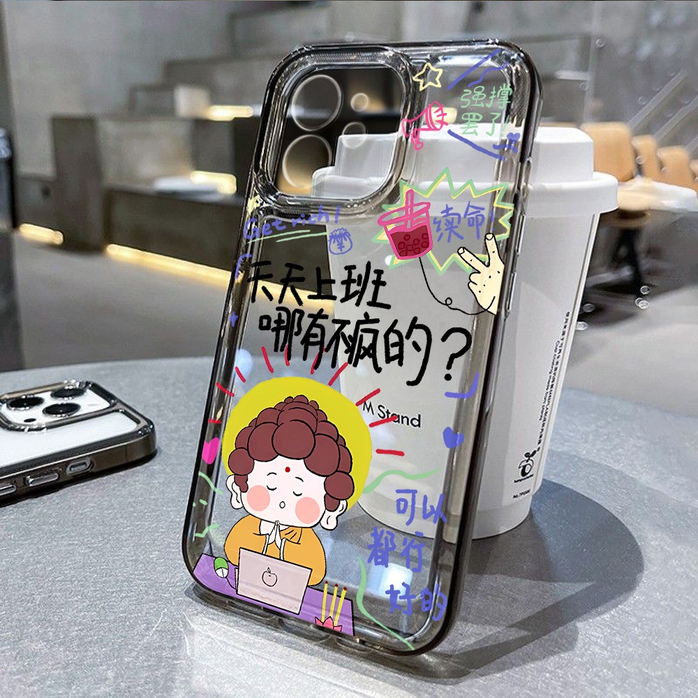 เคสใส for iPhone 11 XR 15 Pro Max iPhone 13 XR 7 8 Plus XS Max 13 12 14 Pro Max 7Plus SE 3 คุณภาพสูงทาสีโทรศัพท์มือถือ