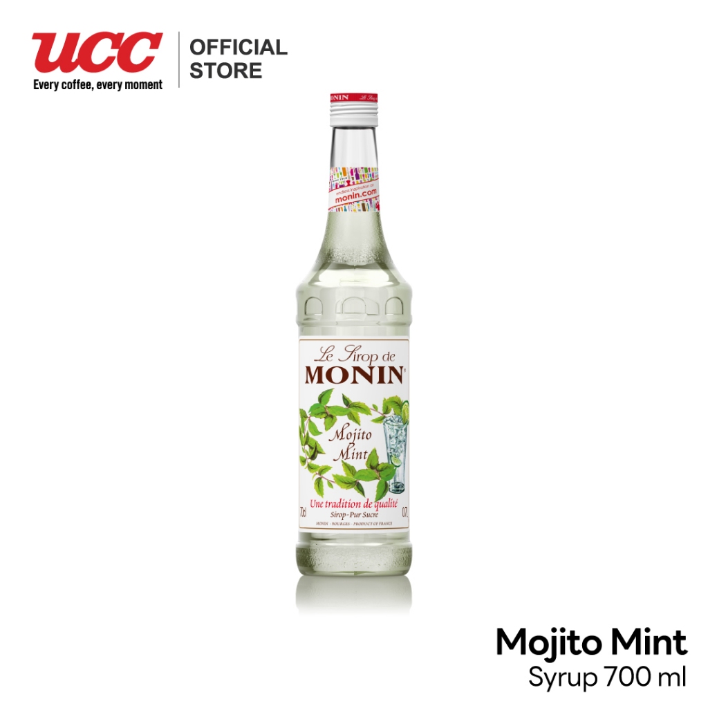 MONIN Mojito Mint Syrup น้ำเชื่อมกลิ่นโมจิโต้ มิ้นต์ 700ml.