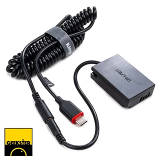 แบต Dummy Canon LP-E17 / E17 Kingma USB-C แบตไลฟ์สด แบตดัมมี่ แคนน่อน lpe17 EOS RP R10 R8 200D 750D