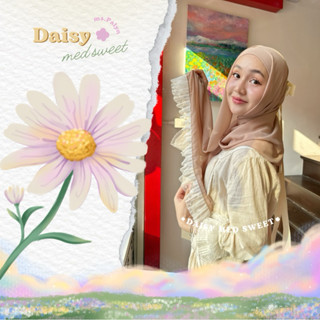 ผ้าคลุมชีฟอง Premium ฮิญาบติดอินเนอร์ ( รุ่น Daisy ) 🌼