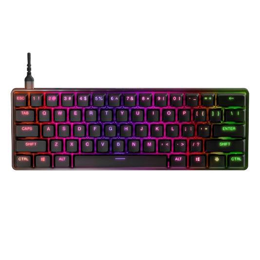 KEYBOARD (คีย์บอร์ด) STEELSERIES APEX 9 MINI (BLACK) (STEELSERIES LINEAR OPTIPOINT OPTICAL SWITCH - 