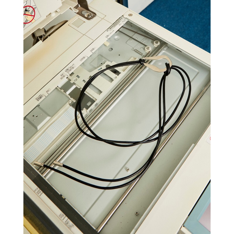 WB.Project - Oval Leather Beltเข็มขัดสายหนัง