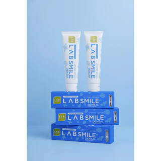 LAB SMILE DENTAL แลบสไมล์ เด้นทอล ยาสีฟันสูตรพรีเมี่ยม รวม 8 คุณค่าวิตามินและสารอาหารสูตรพรีเมียม