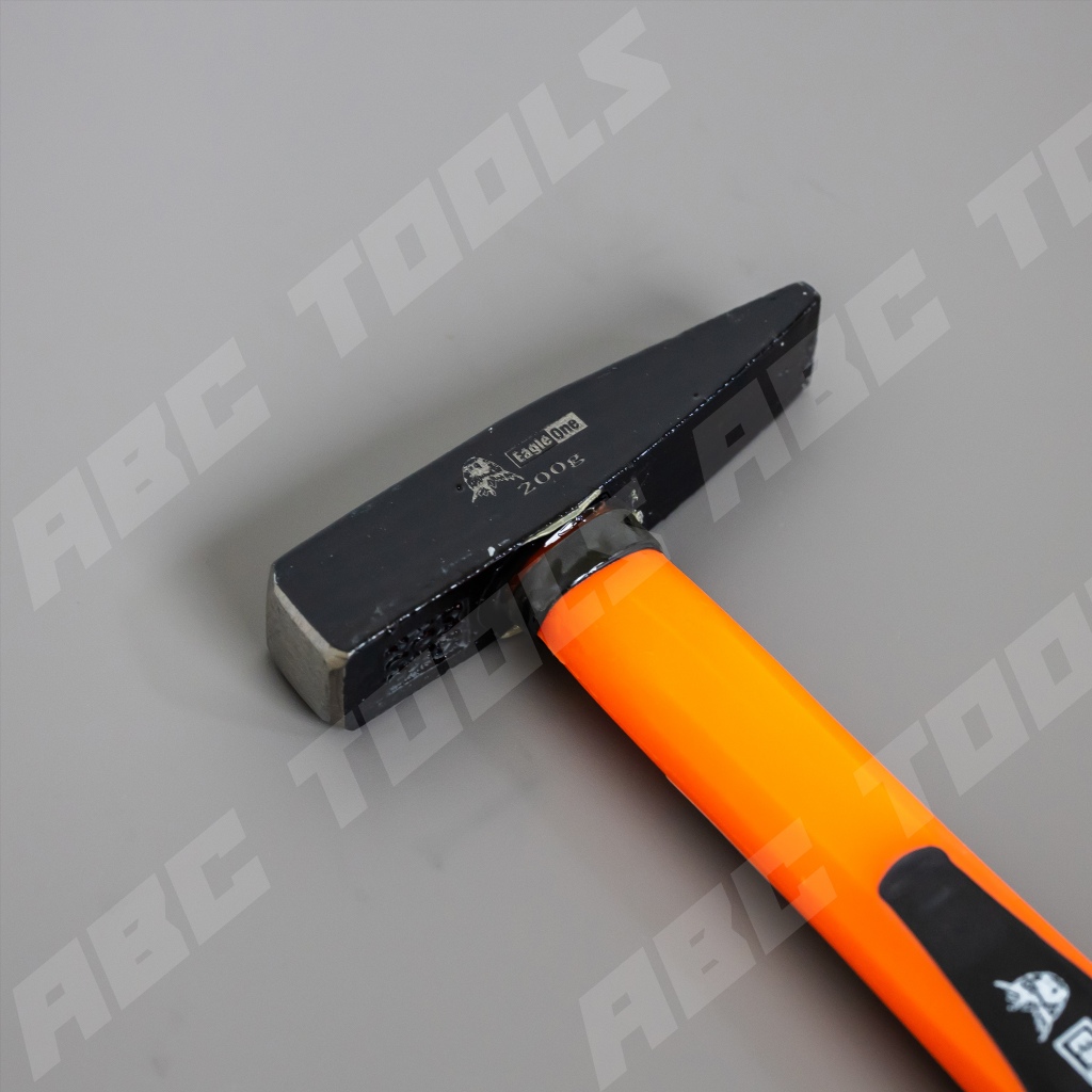 ค้อนช่างทอง เดินสายไฟ ตีกิ๊บ ด้ามยาง ด้ามไฟเบอร์ ตรา EAGLE ONE หัวค้อนแข็งมาก ค้อน ฆ้อน ช่างทอง ราคา ถูกที่สุด ดีลบีเคเค แกลเลอรีภาพที่ 6