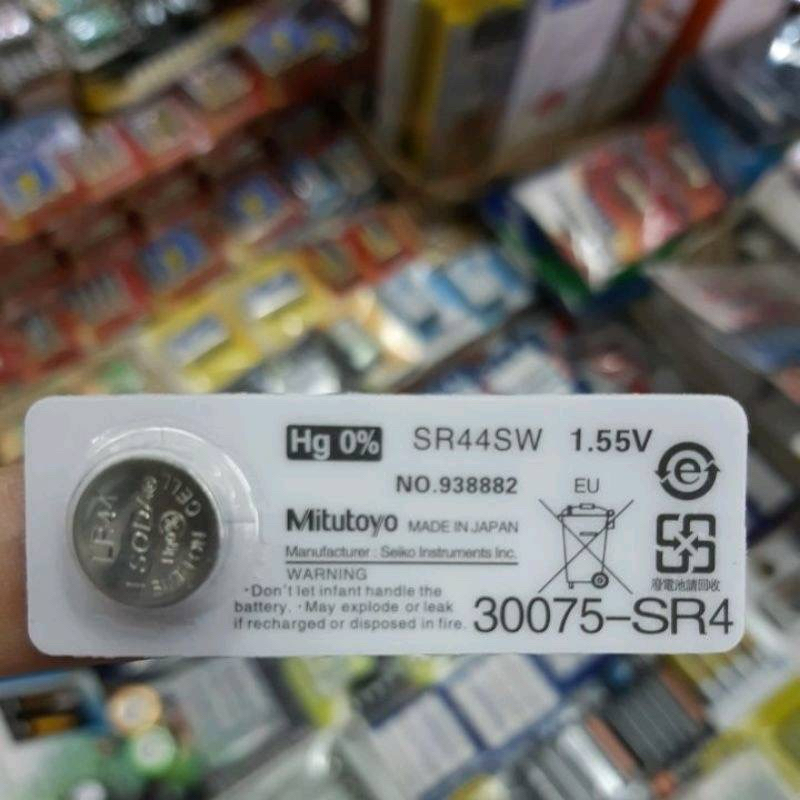 ถ่าน Mitutoyo Soda battery LR44, SR44SW 1.55V  จำนวน 1ก้อน