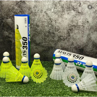 ลูกแบดมินตัน ลูกแบดมินตันพลาสติก Yonex Mavis 350(1 หลอด มี 6 ลูก)