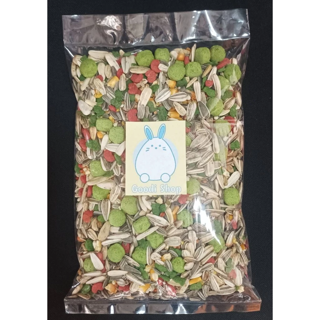 ธัญพืชรวม อาหารหนูแฮมเตอร์ ขนาด 500g 1 กิโล