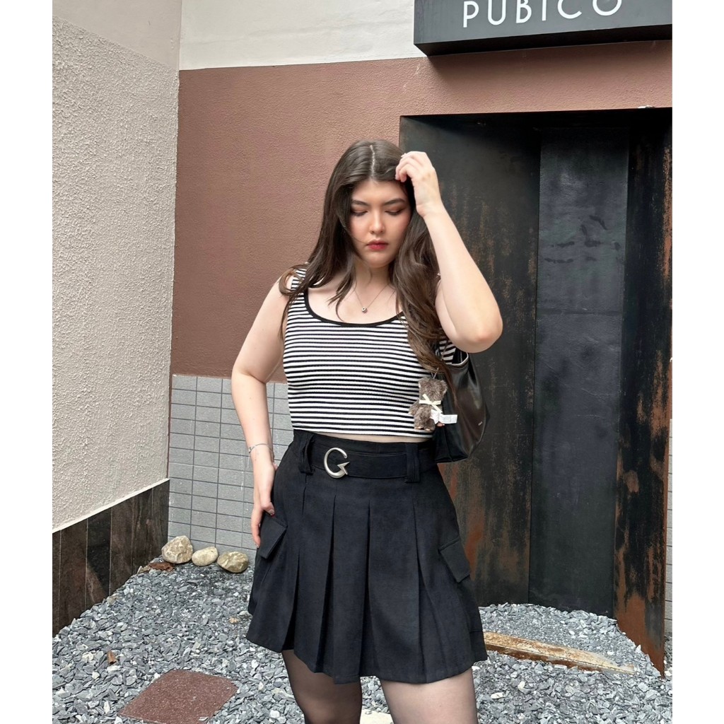 CurveG Striped Camisole Top เสื้อกล้ามลายทาง