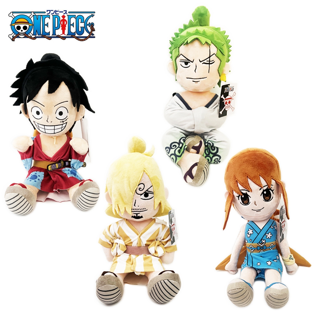 ตุ๊กตา ลูฟี่ Luffy / ซันจิ Sanji / โซโล Solo / นามิ Nami / วันพีช One Piece 7 นิ้ว / 9 นิ้ว