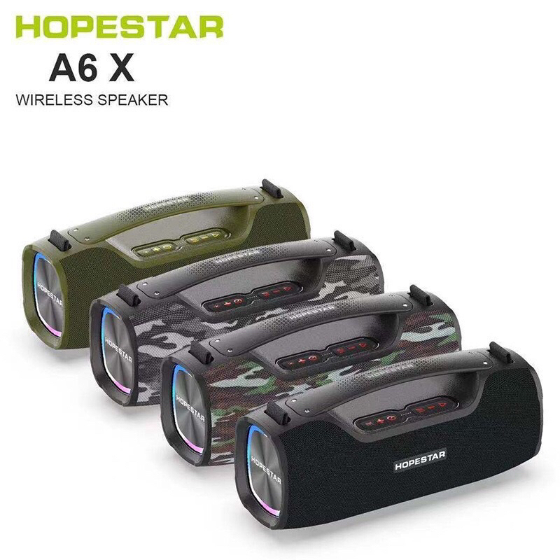 Hopestar A6X ลำโพงบลูทูธ ของแท้ 100%! เป็นที่นิยม/เสียงร็อค/เสียงเบส ได้3โหมด