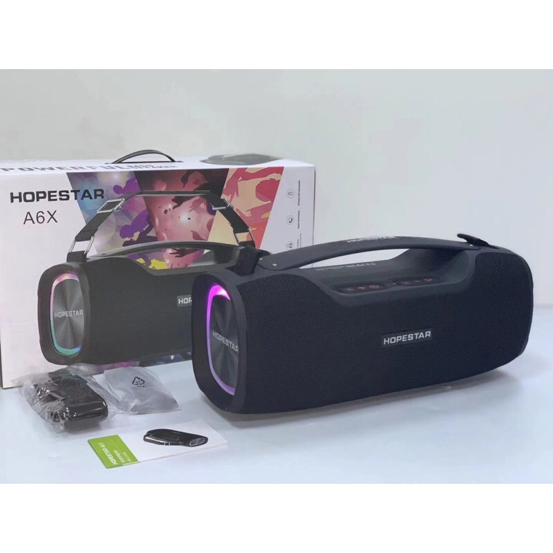 Hopestar A6X ลำโพงบลูทูธ ของแท้ 100%! เป็นที่นิยม/เสียงร็อค/เสียงเบส ได้3โหมด