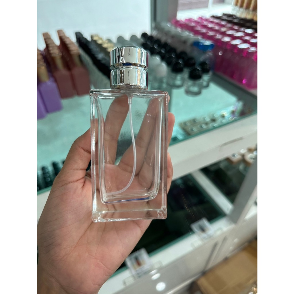 ขวดน้ำหอม ขวด จี - โอ้ Gi o 100 ml. ราคา ใบละ 30 บาท (มีฝา 3 สี) ทอง เงิน ดำ ขวดแก้ว หัวสเปรย์ - รูปที่ 5