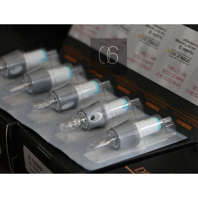 เข็มสัก Dragonhawk(เเบ่ง/เล่ม) Tattoo Cartridges /RL RM RS M1 tattoo/ needle