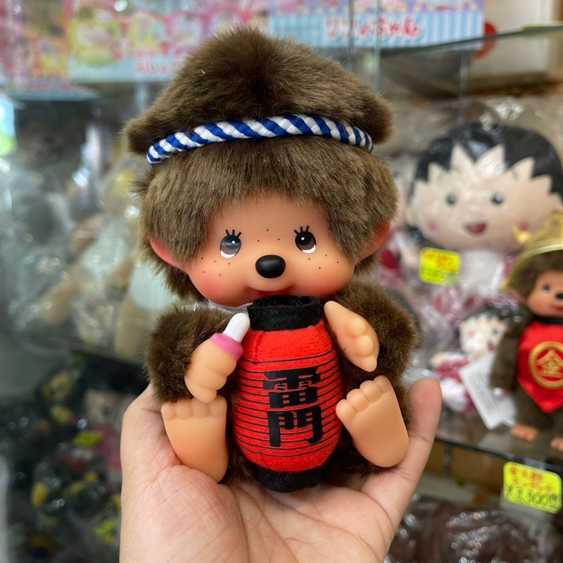 ตุ๊กตา Monchhichi Asakusa Kaminarimon size S