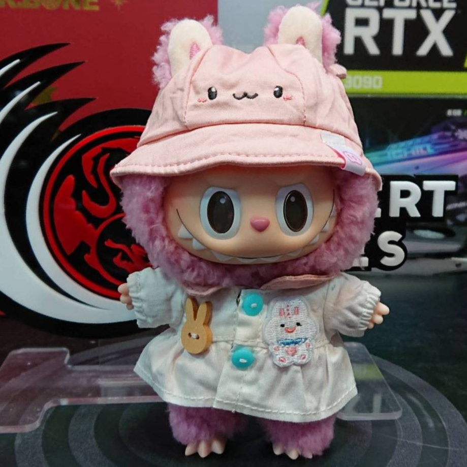 ** สินค้าพร้อมจัดส่งในไทย ** LABUBU PINK RABBIT  LYCHEE BERRY