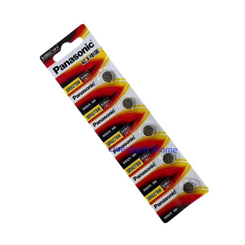 ถ่านกระดุมPanasonic SR927SW/395 1.55V ของแท้