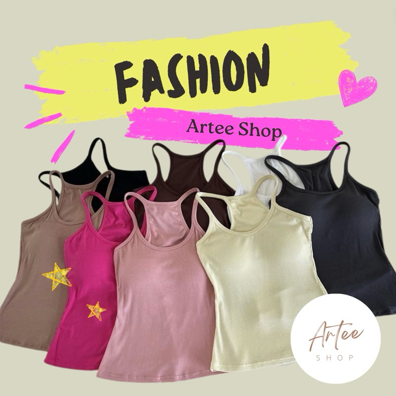 ✅เสื้อกล้ามผู้หญิง / เสื้อสายเดี่ยว FreeSize✅ Crop top