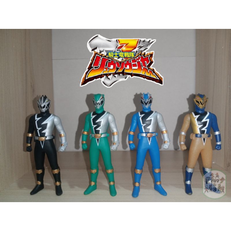 โมเดลขบวนการเซนไต ริวโซลเจอร์ -Kishiryu sentai Ryusoulger 4.5นิ้ว