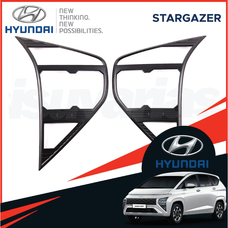 ครอบไฟหน้า แต่งไฟหน้า Hyundai Stargazer