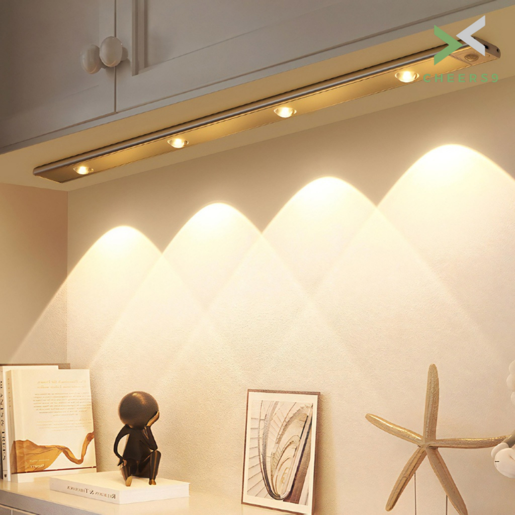 ไฟเซ็นเซอร์ led ไฟตู้เสื้อผ้า led sensor light ปรับได้ 3 แสง ติดตั้งง่าย ใช้งานได้นาน Cheers9