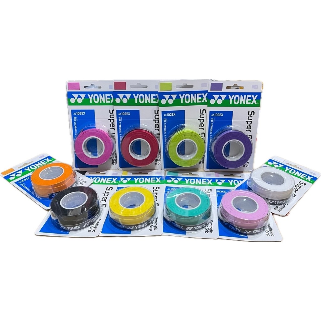 ยางพันด้าม YONEX รุ่น AC102EX Super Grip 3 Wraps ของแท้