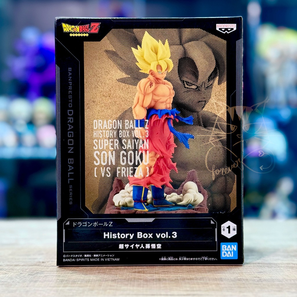 Banpresto: DRAGON BALL Z History box vol. 3 Super Saiyan Son Goku ดราก้อนบอลท ซุปเปอร์ไซย่า โกคู