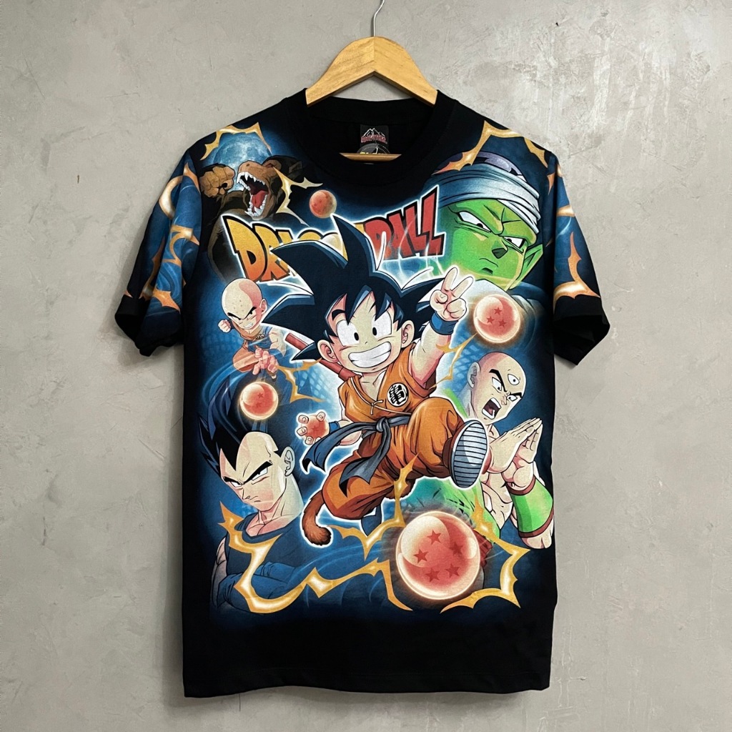 เสื้อยืดOVP ดราก้อนบอล(ป้ายRocktee เรืองแสง) ผ้าCotton100