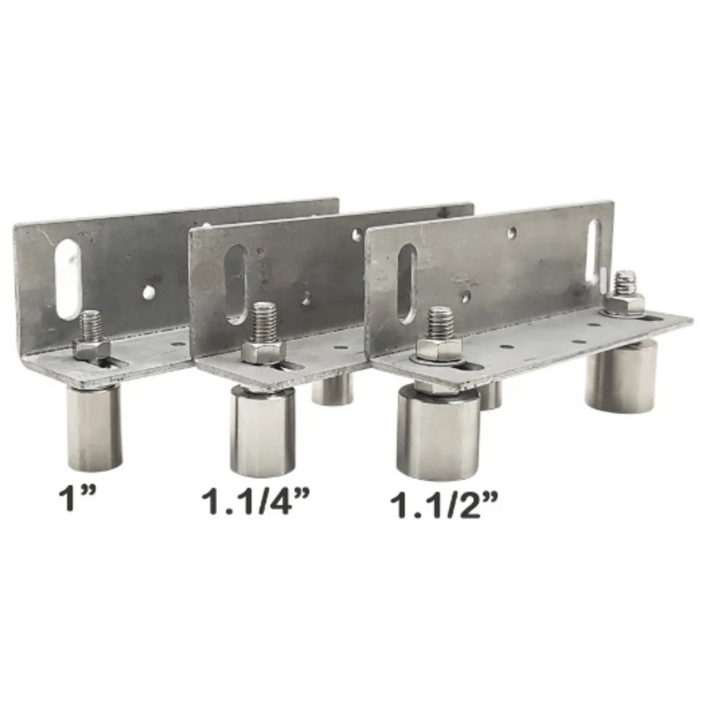 บู๊ทประคองประตูเหล็กชุบซิงค์ ล้อประคอง ล้อประคองเกลียวเหล็ก ประตูรั้ว บูชประคอง ประตู เหล็ก บู๊ทประคองประตู บูทประคอง TK - รูปที่ 3