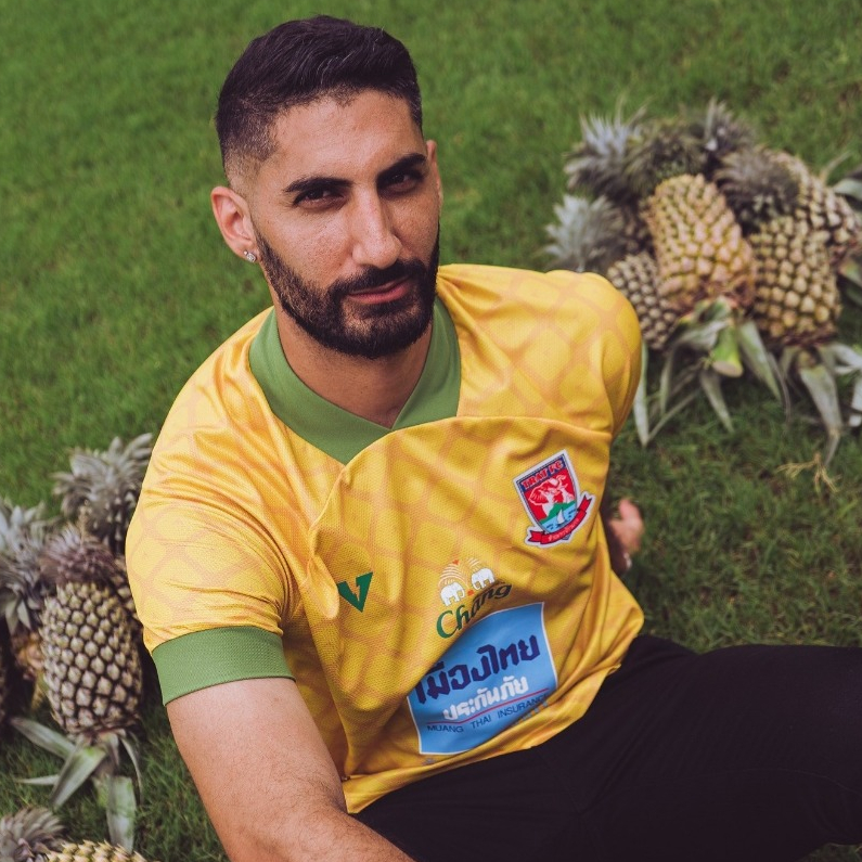 VOLT เสื้อฟุตบอล ตราด เอฟซี ชุดที่สาม สีเหลือง TRAT FC THIRD YELLOW JERSEYS 2023/24