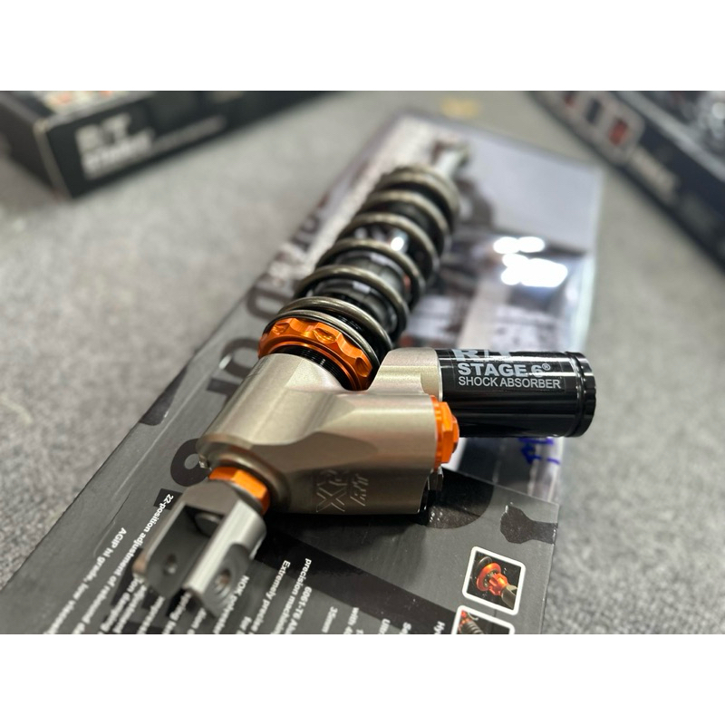 โช๊คหลัง STAGE6 แปลงตรงรุ่น Girono แท้