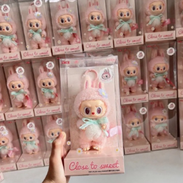 พวงกุญแจ Labubu Mokoko พร้อมส่งของแท้!