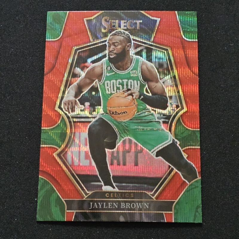 Jaylen Brown 2022-23 Select premier red parallel