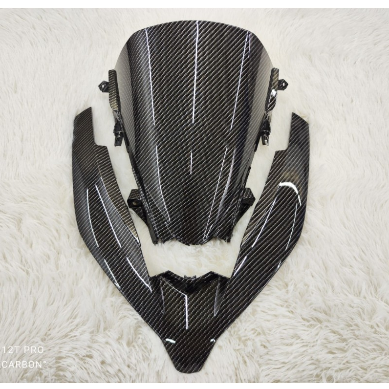 ชิวใน PCX150 ฟิล์มลอยน้ำลายคาร์บอนและลายอื่นๆ คุณภาพเกรดพรี่เมี่ยม อะไหล่แท้เบิกศูนย์มือ1