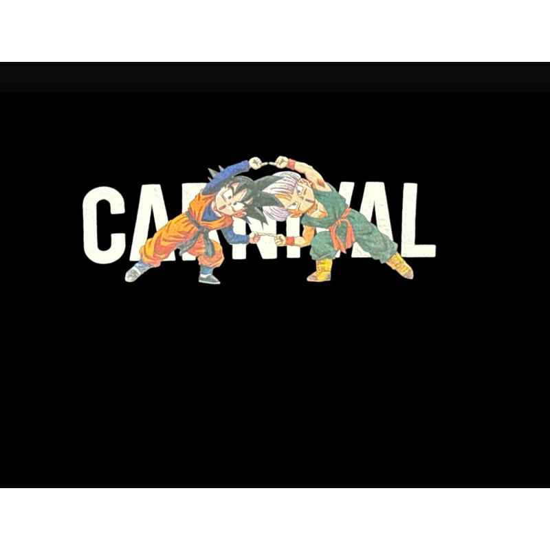 เสื้อ Carnival x Dragonball Z (Goten&amp;Trunk Fusion) มือ2 💯