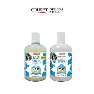 ครูเซ็ทน้ำยาดัดน้ำนม Cruset Wave Lotion Milk 500ml. ครูเซ็ท น้ำนม ดัดผม สูตรสำหรับผมธรรมดา มอบผมหยิกเร็ว และลอนอยู่ทรง