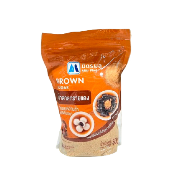 มิตรผล น้ำตาลทรายแดง อ้อย (ทรายแดง-โอทึ้ง) 500g. หยกออนไลน์