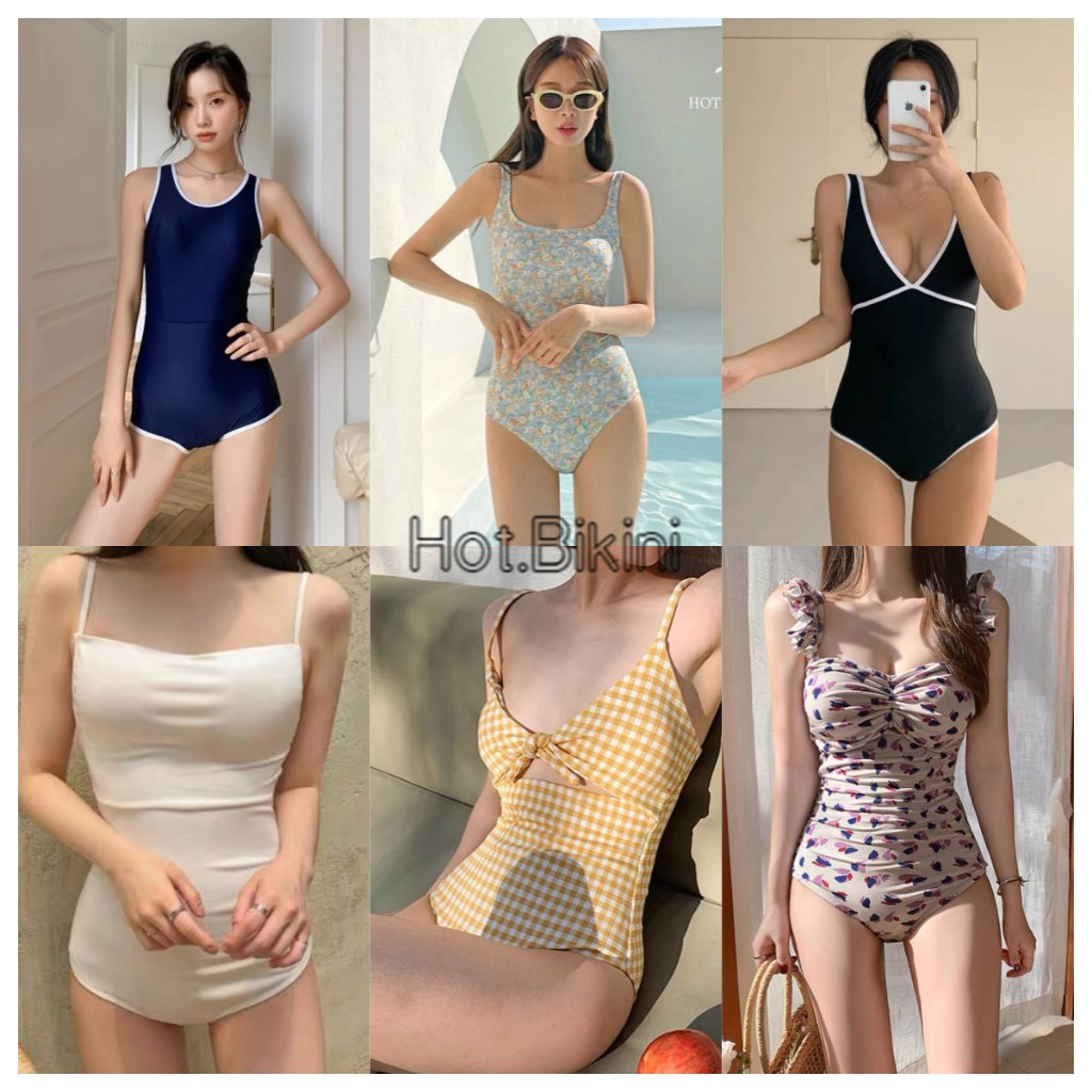 Hot.Bikini ชุดว่ายน้ำ bikini ชุดว่ายน้ำวันพีช ชุดว่ายน้ํา อวบ มีหลายตัวเลือกให้เลือก จัดส่งจากประเทศไทย