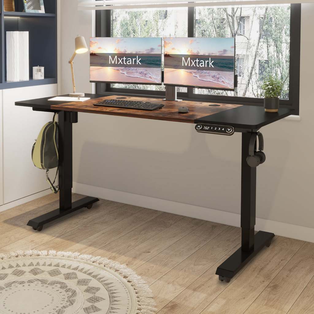 Mxtark โต๊ะอัจฉริยะ - ปรับความสูงด้วยไฟฟ้า 55 inches 1.4M  Electric Height Adjustable Standing Desk