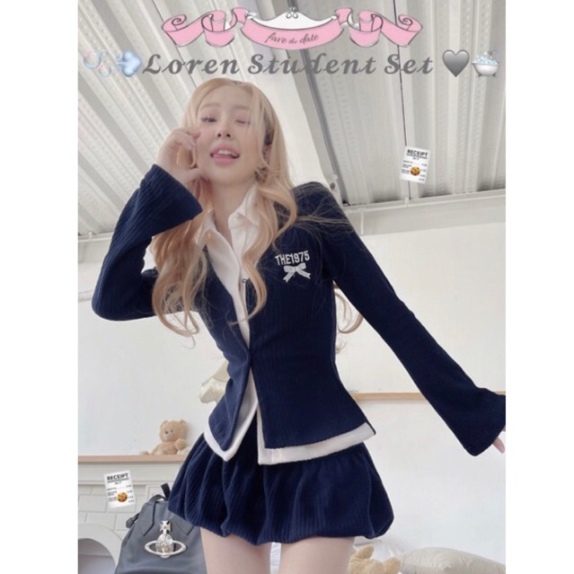 พร้อมส่ง lauren HighSchoolSet จาก Bandarsaya