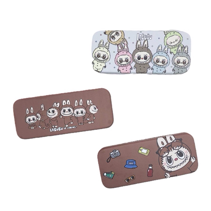 (พร้อมส่งในไทย)กล่องใส่แว่นตา แว่นกันแดดลายน้องหมียอดฮิต