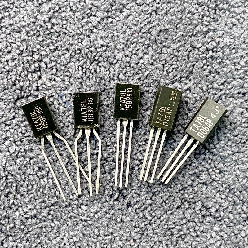 Regulator (แพ็ค 3ตัว)KIA78L05 KIA78L08 KIA78L15 TA78L006 TA78L015 ไอซีเรกูเลเตอร์ มีของพร้อมส่งในไทย