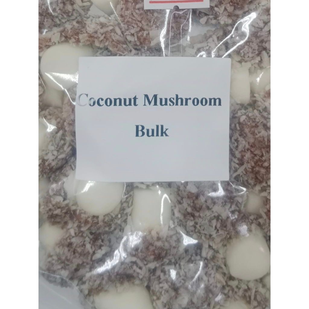 COCONUT MUSHROOMS - Party Bag of Sweets - Candy 208g UK IMPORT