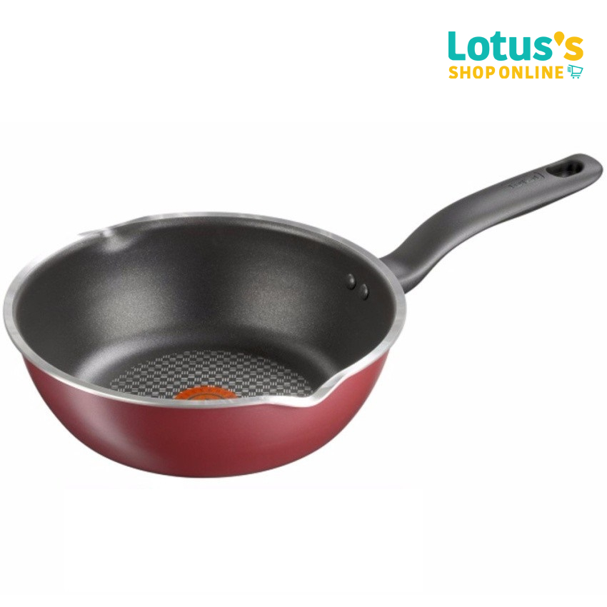 ทีฟาล์ว กระทะก้นลึกเพียวเชฟ 24 ซม.รุ่น G1358496 TEFAL SO CHEF DFP 24 CM.G1358496