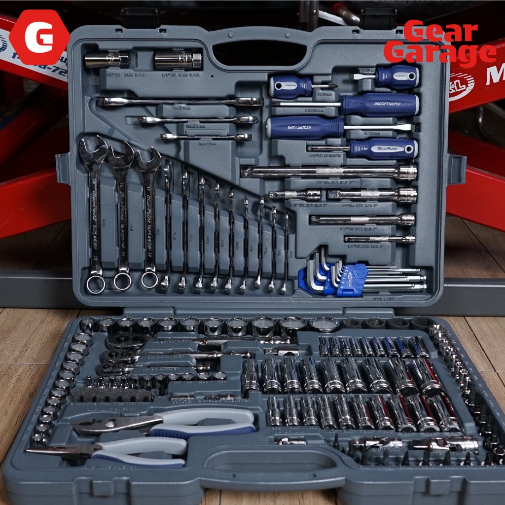 ชุดกล่องเครื่องมือช่าง 150 ชิ้น BLUE-POINT NO.BLPATSCM150 Set Automotive Tools 150pcs.Factory Gear By Gear Garage