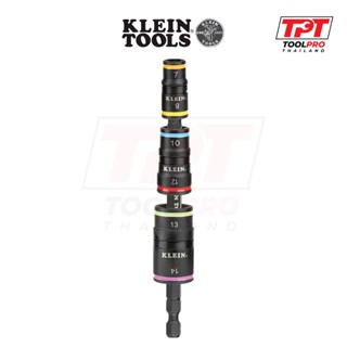 Klein Tools ชุดดอก/ลูกบ๊อกซ์ หน่วยมม 6-in-1 Impact Rated Fli…