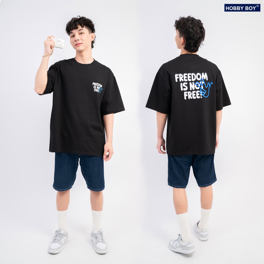 HBB13 - เสื้อยืด HOBBY BOY - FREEDOM IS NOT FREE